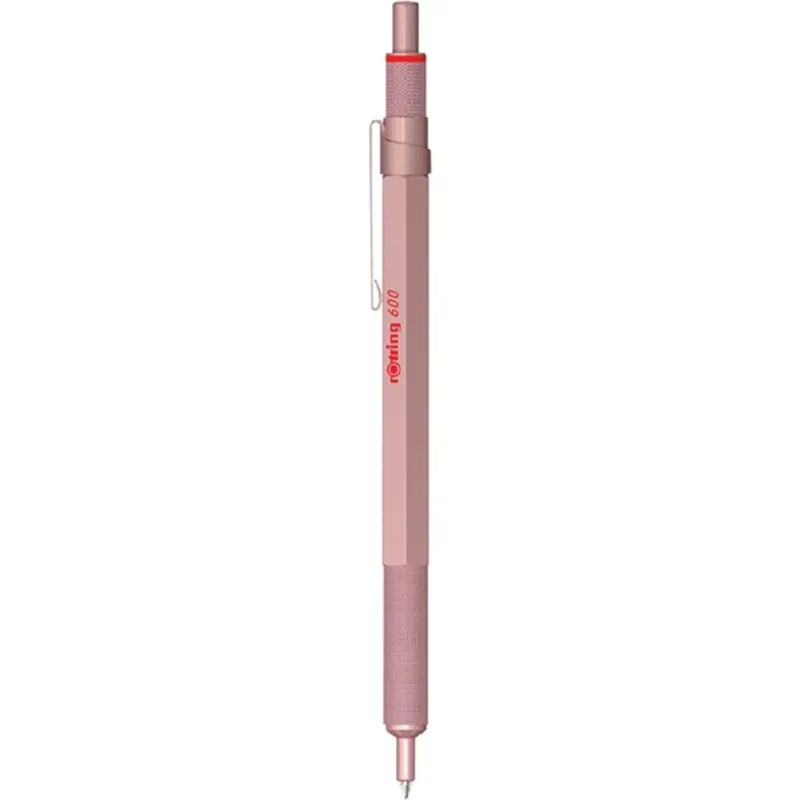 Rotring 600 1,0 mm nyomógombos rózsaarany golyóstoll Rotring 600 1,0 mm nyomógombos rózsaarany golyóstoll