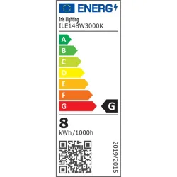 Iris Lighting E14 C37 8W 3000K 640lm gyertya LED fényforrás (ILE148W3000K)