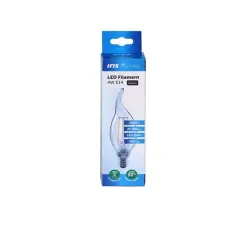 Iris Lighting Filament Bulb Longtip E14 FLCT35 4W 3000K 360lm aranyszínű gyertya LED fényforrás (ILBLE14FLCT354W3000K)