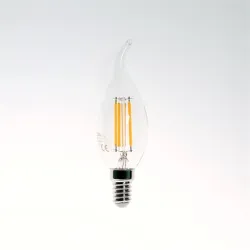 Iris Lighting Filament Bulb Longtip E14 FLCT35 4W 3000K 360lm aranyszínű gyertya LED fényforrás (ILBLE14FLCT354W3000K)