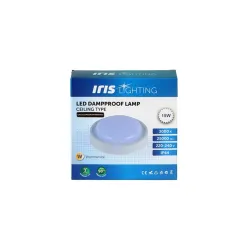 Iris Lighting 15W/3000K/1400lm IP44 LED mennyezeti lámpa fehér (ILMLCELCPROOF15W3000KIP44)