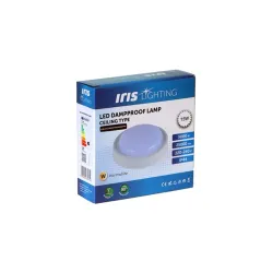 Iris Lighting 15W/3000K/1400lm IP44 LED mennyezeti lámpa fehér (ILMLCELCPROOF15W3000KIP44)