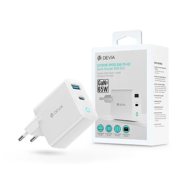 Devia ST362743 Charger White Devia ST362743 Charger White