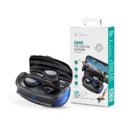 Devia Joy A9 Game Series True Wireless Bluetooth fülhallgató fekete (ST351051)