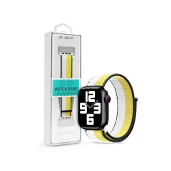 Devia Nylon Braided Adjustable two-tone Watch Loop 38-41mm Oat Milk