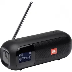 JBL Tuner 2 Bluetooth hangszóró DAB / FM rádióval fekete (JBLTUNER2BLKEU)