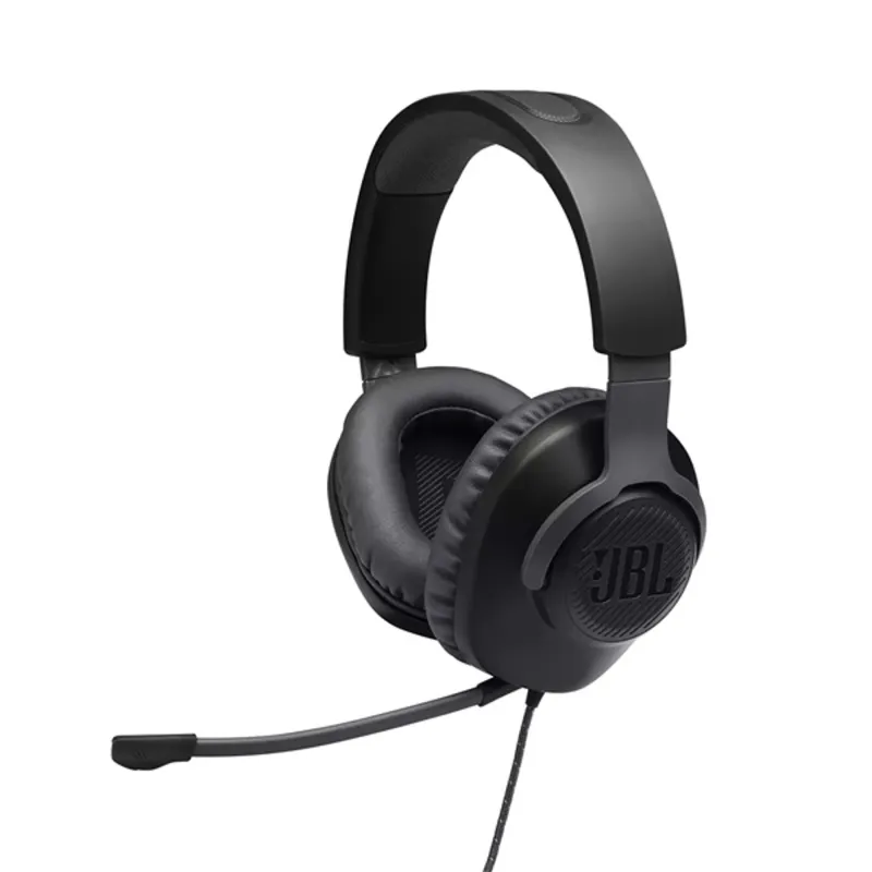 JBL QUANTUM100BLK gaming fejhallgató headset fekete JBL QUANTUM100BLK gaming fejhallgató headset fekete