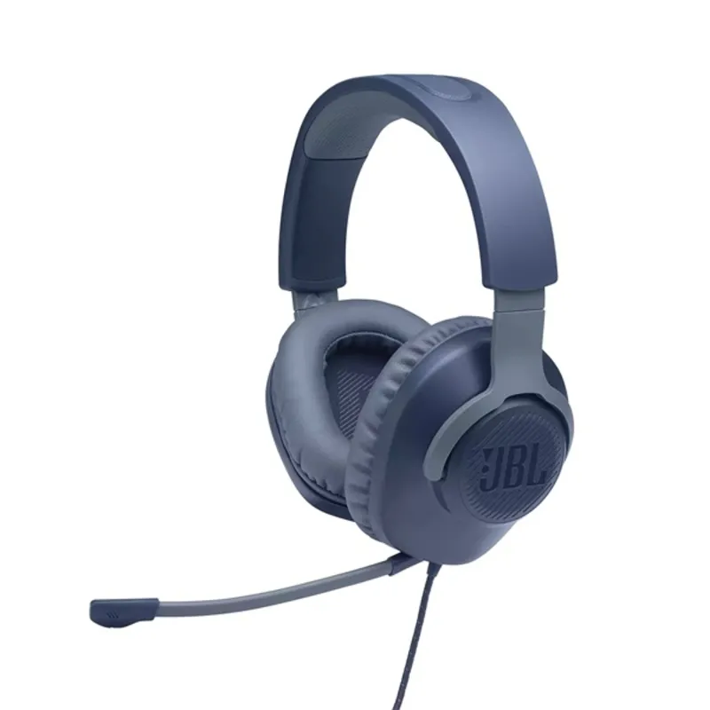 JBL Quantum 100 kék gamer headset JBL Quantum 100 kék gamer headset