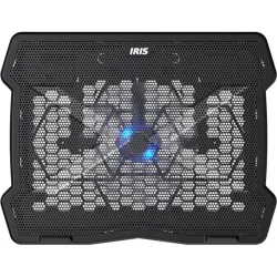 IRIS L-13 fekete notebook hűtőpad