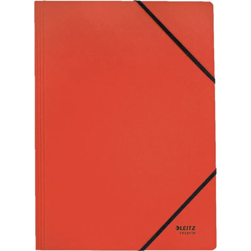 Leitz Recycle karbonsemleges karton gumis mappa piros (39080025) Leitz Recycle karbonsemleges karton gumis mappa piros (39080025)