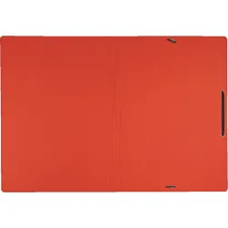 Leitz Recycle karbonsemleges karton gumis mappa piros (39080025)
