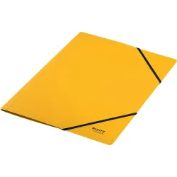 Leitz Recycle karbonsemleges karton gumis mappa sárga (39080015)