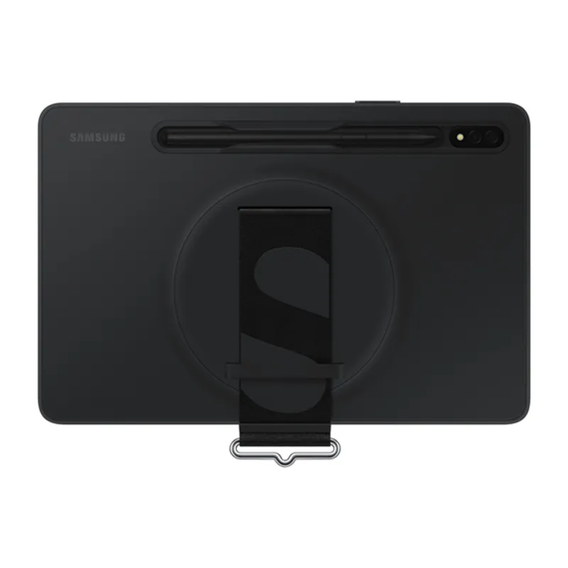 Samsung EF-GX700CBEGWW Galaxy Tab S8 strap cover fekete védőtok Samsung EF-GX700CBEGWW Galaxy Tab S8 strap cover fekete védőtok
