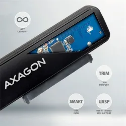 AXAGON ADSA-FP2A USB-A 5Gbps SLIM adapter for 2,5" SSD/HDD