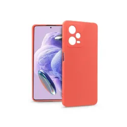Haffner Soft Xiaomi Redmi Note 12 Pro+ 5G szilikon tok barackszínű (PT-6774)