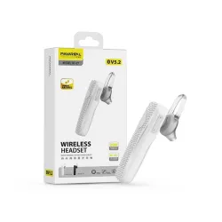 Haffner PT-6593 BT-27 fehér Bluetooth headset