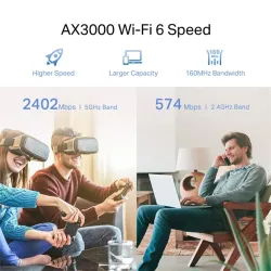 Tp-Link RE705X AX3000 Mesh Wi-Fi 6 Extender