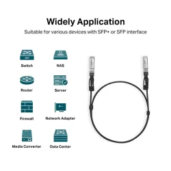 TP-LINK TL-SM5220-1M 1 Méter 10G SFP+ Direct Attach Cable