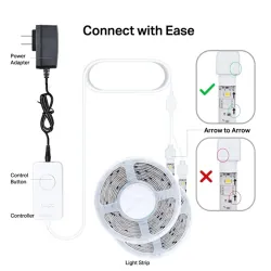 TP-Link Tapo L930 10m 1000lm RGBW szalag LED Wi-Fi smart home fényforrás