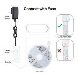 Tapo L930-5 - Light strip - LED - 13 W - 16 million colours - 5 m