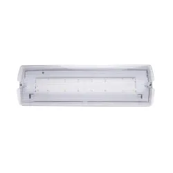 Iris Lighting I820EMEX3H3W IP65 3w 3h oldalfali biztonsági és irányfény lámpatest