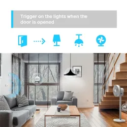 Okos mozgásérzékelő TP-Link Tapo T100 Smart Motion Sensor