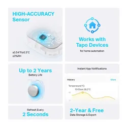 TP-LINK Smart Temperature and Humidity Sensor