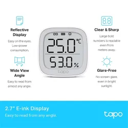 Tapo T315 V1 - Temperature and humidity sensor - smart - wireless - 868 - 922 MHz