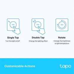 TP-Link Tapo S200D Remote Dimmer Switch smart home kapcsoló fehér