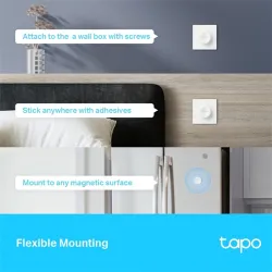 TP-Link Tapo S200D Remote Dimmer Switch smart home kapcsoló fehér