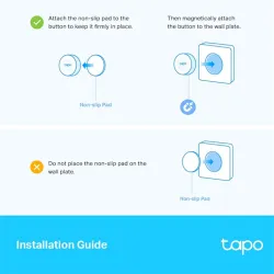 TP-Link Tapo S200D Remote Dimmer Switch smart home kapcsoló fehér
