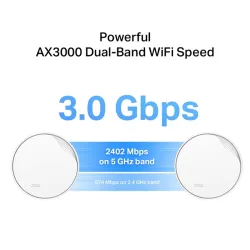 TP-LINK Wireless Mesh Networking system AX3000 DECO X50-POE(2-PACK)