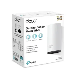 TP-LINK AX3000 Outdoor/Indoor Mesh Wi-Fi 6 Unit 574Mbps at 2.4GHz + 2402Mbps at 5GHz Internal Antennas 2x Gigabit Ports