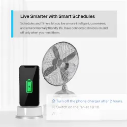 TP-Link Tapo P115 Mini Smart Wi-Fi Socket, Energy Monitoring (1PCS)