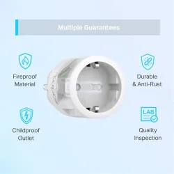 TP-Link Tapo P115 Mini Smart Wi-Fi Socket, Energy Monitoring (1PCS)