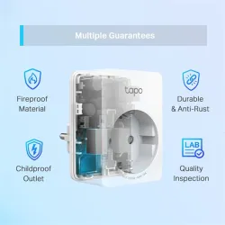 TP-Link Tapo P110 Mini Smart Wi-Fi Socket (4-pack)