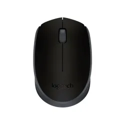 Logitech Egér - M171 (Vezeték nélküli, Optikai, 3 gomb, 2,4 GHz, fekete-szürke)
