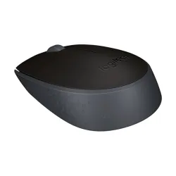 Logitech Egér - M171 (Vezeték nélküli, Optikai, 3 gomb, 2,4 GHz, fekete-szürke)