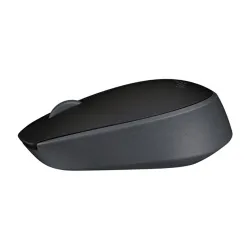 Logitech Egér - M171 (Vezeték nélküli, Optikai, 3 gomb, 2,4 GHz, fekete-szürke)