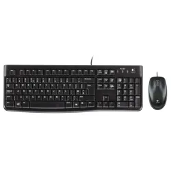Billentyűzet+egér Logitech MK120 USB fekete magyar