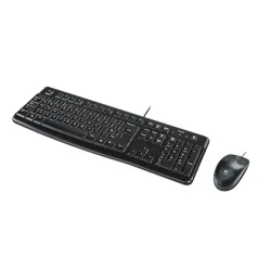 Billentyűzet+egér Logitech MK120 USB fekete magyar