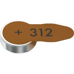 Varta 312 hallókészülék elem (6db/bliszter) (24607101416)