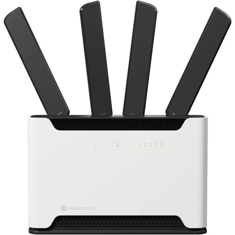 MIKROTIK Chateau 5G ax kit 1x2.5 Gigabit LAN 4x Gigabit LAN port 802.11ax Dual-Band wireless router with external antennas MIKROTIK Chateau 5G ax kit 1x2.5 Gigabit LAN 4x Gigabit LAN port 802.11ax Dual-Band wireless router with external antennas