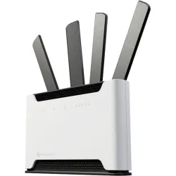 MIKROTIK Chateau 5G ax kit 1x2.5 Gigabit LAN 4x Gigabit LAN port 802.11ax Dual-Band wireless router with external antennas