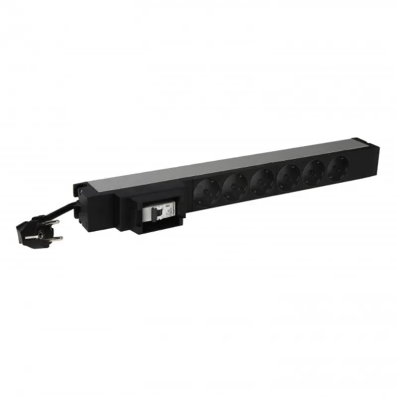 Legrand elosztó (PDU) 19", 1U 6 aljzat 3 méter (646831) Legrand elosztó (PDU) 19", 1U 6 aljzat 3 méter (646831)