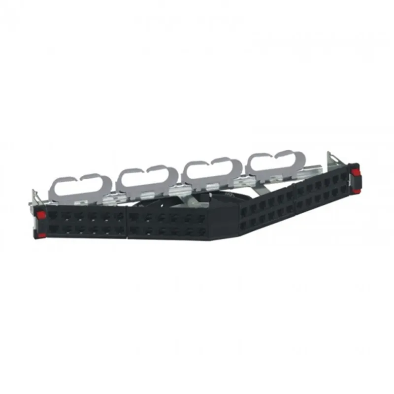 Legrand 033794 patch vázszerkezet döntött modulokkal szerelve 48xLCS3 port fogadására Legrand 033794 patch vázszerkezet döntött modulokkal szerelve 48xLCS3 port fogadására