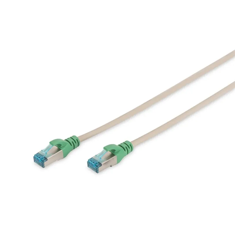 DIGITUS Cat.5e F/UTP PVC 1m árnyékolt szürke patch kábel DIGITUS Cat.5e F/UTP PVC 1m árnyékolt szürke patch kábel