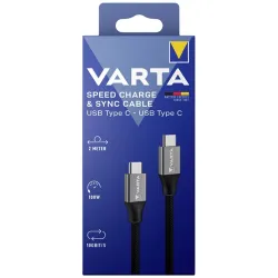 Varta USB-C 100W kábel 2 m (57936101111 )