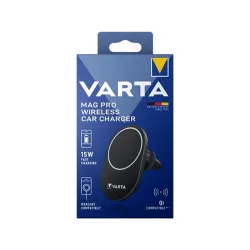 Varta Mag Pro vezeték nélküli autós töltőszett 15W (57902101111)