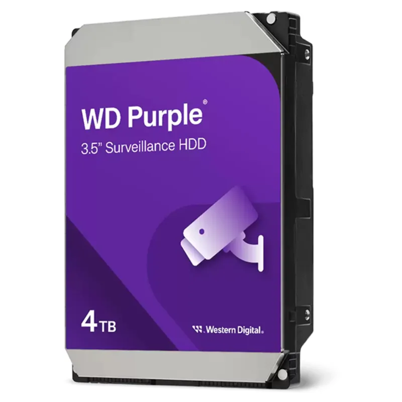 WD Purple WD43PURZ - Hard drive - 4 TB - surveillance - internal - 3.5" - SATA 6Gb/s - 5400 rpm - buffer: 256 MB WD Purple WD43PURZ - Hard drive - 4 TB - surveillance - internal - 3.5" - SATA 6Gb/s - 5400 rpm - buffer: 256 MB